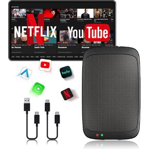 Magic Box 3.0 Support YouTube/Netflix, 2025 Upgraded 4 in 1 Wireless CarPlay Adapter, Smart Netflix carplay Adapter Ai Box, Car Video Box in Saudi Arabia