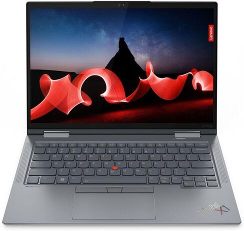 لينوفو جين 8 ثينك باد X1 يوجا لاب توب انتل كور i7-1365U vPro، شاشة لمس WUXGA 14 بوصة، ذاكرة وصول عشوائي LPDDR5 سعة 32 جيجا، SSD أداء 2 تيرابايت Gen4، ثاندربولت، لوحة مفاتيح بإضاءة خلفية، ويندوز 11 برو in Saudi Arabia