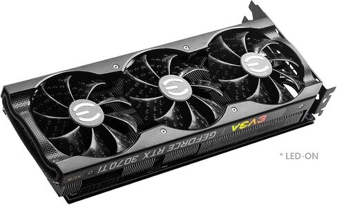 EVGA GeForce RTX 3070 Ti XC3 Ultra Gaming, 08G-P5-3785-KL, 8GB GDDR6X, iCX3 Cooling, ARGB LED, Metal Backplate (Renewed) in Saudi Arabia