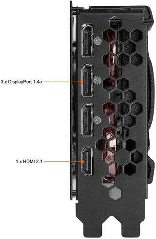 EVGA GeForce RTX 3070 Ti XC3 Ultra Gaming, 08G-P5-3785-KL, 8GB GDDR6X, iCX3 Cooling, ARGB LED, Metal Backplate (Renewed) in Saudi Arabia