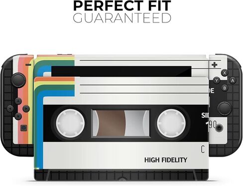 Design Skinz - Compatible with Nintendo 3DS XL - Skin Decal Protective Scratch-Resistant Removable Vinyl Wrap Cover - Vintage Retro Audio Cassette Tape V1 in Saudi Arabia