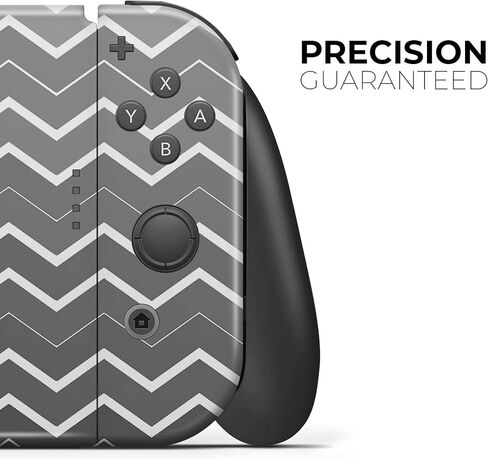 Design Skinz - متوافق مع Nintendo DSi XL - غطاء حماية من الفينيل مقاوم للخدش قابل للإزالة - شيفرون ذو طبقات سوداء متدرجة in Saudi Arabia