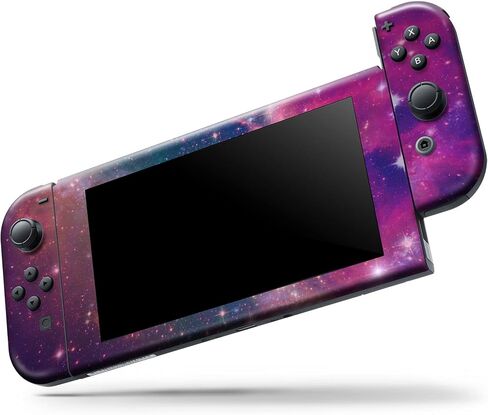 Design Skinz - Compatible with Nintendo 2DS XL - Skin Decal Protective Scratch-Resistant Removable Vinyl Wrap Cover - Vibrant Sparkly Pink Space in Saudi Arabia
