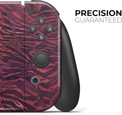 Design Skinz - Compatible with Nintendo DSi XL - Skin Decal Protective Scratch-Resistant Removable Vinyl Wrap Cover - Wine Watercolor Tiger Pattern in Saudi Arabia