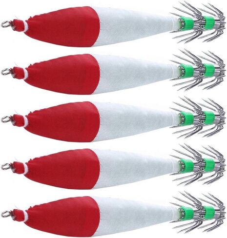 Glow Fishing Lures Fishing Baits Squid Hook Fish Lures Fish Catching Tackles for Fisherman Fishing Enthusiasts Fishing Fishing Fish Tackles in Saudi Arabia