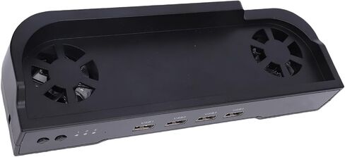Dpofirs 2 Fan Base with Efficient Airflow Design for Game Consoles, 3 Speeds and 8 RGB Modes for Game Lovers in Saudi Arabia