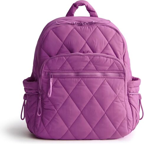 Vera Bradley Women's Featherweight Bancroft Backpack, Iris Orchid, One Size in Saudi Arabia