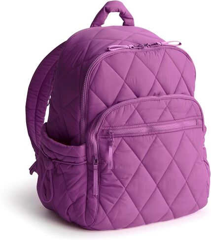 Vera Bradley Women's Featherweight Bancroft Backpack, Iris Orchid, One Size in Saudi Arabia