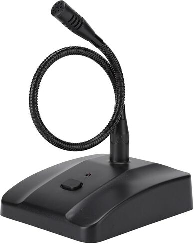 Keenso Desktop Capacitive Wired Conference Microphone, Gooseneck Microphone, HeartShaped Durable Directivity for Conference Room in Saudi Arabia
