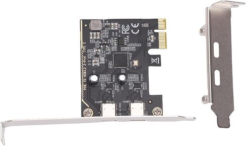 بطاقة Bewinner PCIe إلى USB 3.2 Gen 1، بطاقة توسيع PCI Express، محول USB PCIE لنظام التشغيل Linux OS X مع منفذين من النوع C، توصيل وتشغيل عرض النطاق الترددي 5 جيجابت في الثانية in Saudi Arabia