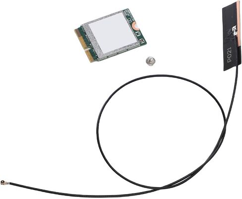 بطاقة Yoidesu WiFi 6E اللاسلكية، هوائي 8dBi 2.4 جيجا هرتز 5 جيجا هرتز 6 جيجا هرتز ثلاثي النطاق 4200 ميجا بت في الثانية بطاقة لاسلكية للكمبيوتر المحمول مع واجهة NGFF M.2 لإطارات W 10 11 in Saudi Arabia