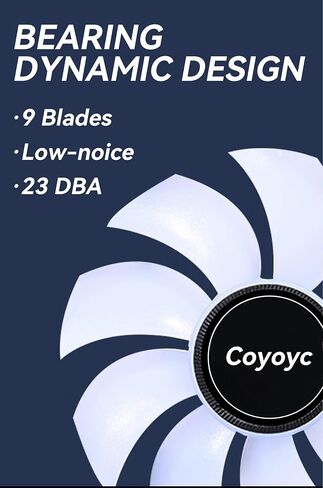 3PCS 120MM Case Fan PC Colorful Cooler Fans FDB Bearing Computer Fans Low-Noise Bearing Forward & Reverse Blade Design 1200 RPM RGB for Cooler Master Cases Radiators System (Black-3PCS) in Saudi Arabia