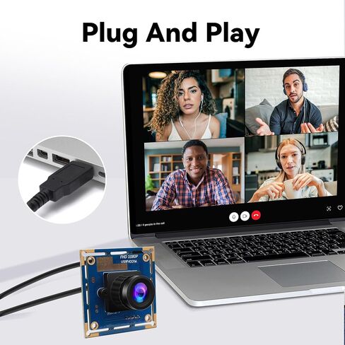 Magnolia 1080P USB Camera Module, 30/60/100fps High Speed Webcam in Kuwait