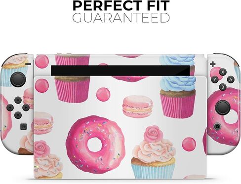 Design Skinz - Compatible with Nintendo DSi XL - Skin Decal Protective Scratch-Resistant Removable Vinyl Wrap Cover - Yummy Galore Bakery Treats in Saudi Arabia