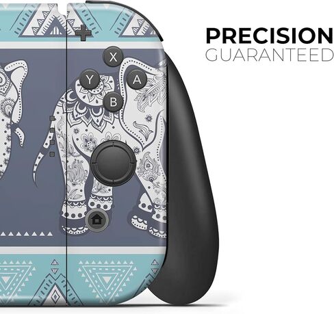 Design Skinz - Compatible with Nintendo DSi XL - Skin Decal Protective Scratch-Resistant Removable Vinyl Wrap Cover - Walking Sacred Elephant Pattern in Saudi Arabia