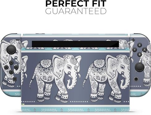 Design Skinz - Compatible with Nintendo DSi XL - Skin Decal Protective Scratch-Resistant Removable Vinyl Wrap Cover - Walking Sacred Elephant Pattern in Saudi Arabia