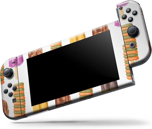 Design Skinz - Compatible with Nintendo DSi XL - Skin Decal Protective Scratch-Resistant Removable Vinyl Wrap Cover - Yummy Galore Ice Cream Treats in Saudi Arabia