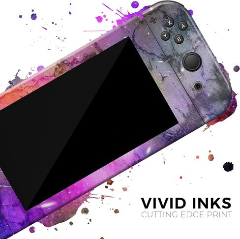 Design Skinz - متوافق مع Nintendo DSi XL - غطاء حماية من الفينيل مقاوم للخدش وقابل للإزالة - لون نيون مشوه in Saudi Arabia