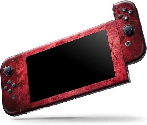 Design Skinz - Compatible with Nintendo DSi XL - Skin Decal Protective Scratch-Resistant Removable Vinyl Wrap Cover - Grungy Red Scratched Surface in Saudi Arabia