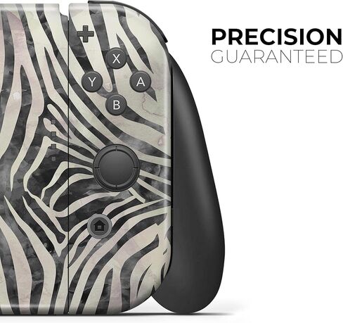 Design Skinz - متوافق مع Nintendo DSi XL - غطاء حماية من الفينيل مقاوم للخدش وقابل للإزالة - نمط حمار وحشي بألوان مائية in Saudi Arabia