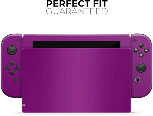 Design Skinz - Compatible with Nintendo DSi XL - Skin Decal Protective Scratch-Resistant Removable Vinyl Wrap Cover - Solid Dark Purple in Saudi Arabia