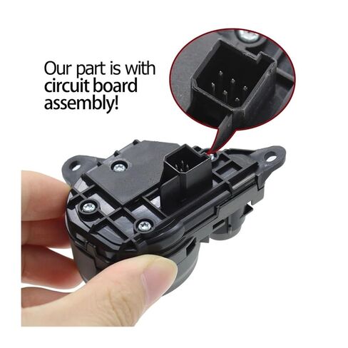 التحكم في مفتاح السيارة مع مجموعة لوحة الدائرة المتوافقة مع C GLK E Class W204 X204 W212 W207 (أسود L وR) (أسود يسار) in Kuwait