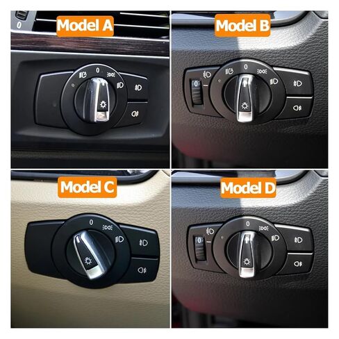 سيارة الجبهة رئيس مصباح المصباح تجميع مفتاح 1 3 X1 سلسلة E87 E82 E90 E91 E92 E93 E84 (نموذج أ) (نموذج أ) in Kuwait