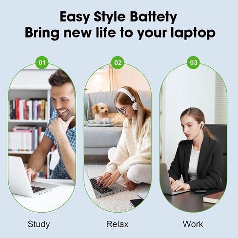 E EGOWAY A2941 A2797 بطارية بديلة للكمبيوتر المحمول MacBook Air 15 بوصة M2 (2023)، EMC 8301، سعة 6000 مللي أمبير في الساعة in Saudi Arabia