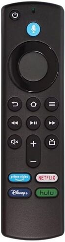 Replacement Voice Remote Compatible with All Fire-Series,TV Cube/Stick, Fit for Insignia/Toshiba/Pioneer Smart TVS,Echo-Show Smart TV,NS-32F201NA23 (3rd Voice Version) in Saudi Arabia