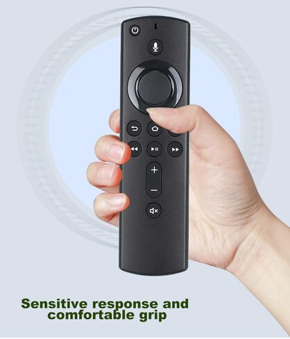 Replacement Voice Remote Compatible with All Fire-Series,TV Cube/Stick, Fit for Insignia/Toshiba/Pioneer Smart TVS,Echo-Show Smart TV,NS-32F201NA23 (3rd Voice Version) in Saudi Arabia