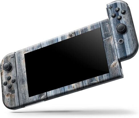 Design Skinz - Compatible with Nintendo Switch Joy-Con Only - Skin Decal Protective Scratch-Resistant Removable Vinyl Wrap Cover - Vertical Planks of Wood in Saudi Arabia