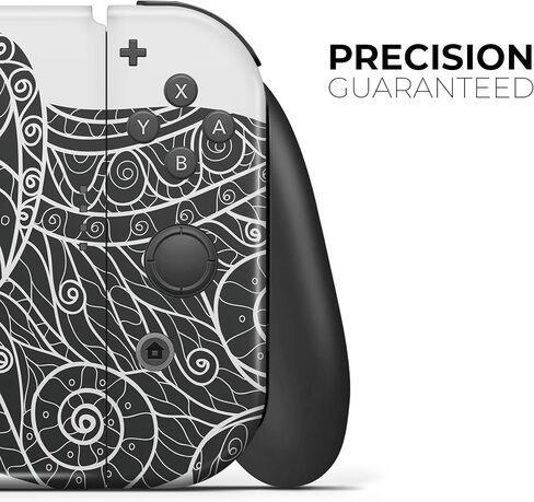 Design Skinz - متوافق مع Nintendo DSi XL - غطاء حماية من الفينيل مقاوم للخدش وقابل للإزالة - Zendoodle Elephant in Saudi Arabia