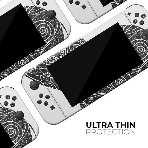 Design Skinz - متوافق مع Nintendo DSi XL - غطاء حماية من الفينيل مقاوم للخدش وقابل للإزالة - Zendoodle Elephant in Saudi Arabia