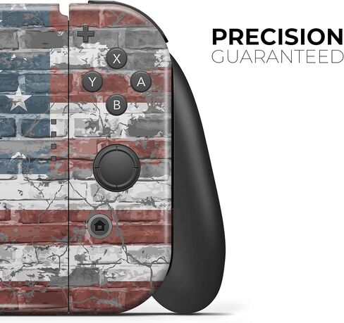 Design Skinz - متوافق مع Nintendo 2DS XL - غطاء حماية من الفينيل مقاوم للخدش وقابل للإزالة - علم الولايات المتحدة الأمريكية العتيق in Saudi Arabia