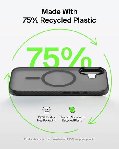 Belkin for iPhone 17 Pro Case, Grip, MagSafe Compatible w/Anti-Scratch & Anti-Yellowing Coating, Touch Sensitive Camera Control - Military Grade, Anti-Slip, Magnetic, Shockproof, Protective in Saudi Arabia