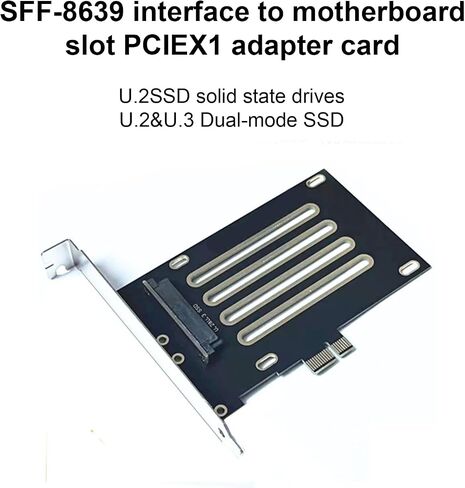 Efficient SFF-8639 to PCIE 1X Host Adapter for Servers and Workstations in Saudi Arabia