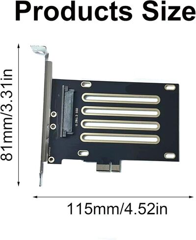 Efficient SFF-8639 to PCIE 1X Host Adapter for Servers and Workstations in Saudi Arabia