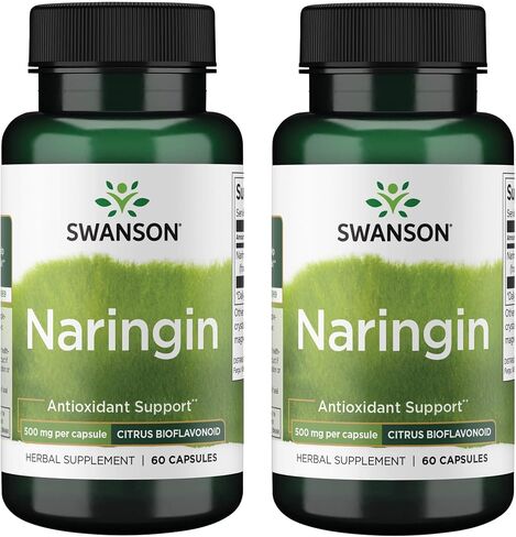 كبسولة Swanson Herbs Naringin 500 ملغ 60 كبسولة in Kuwait