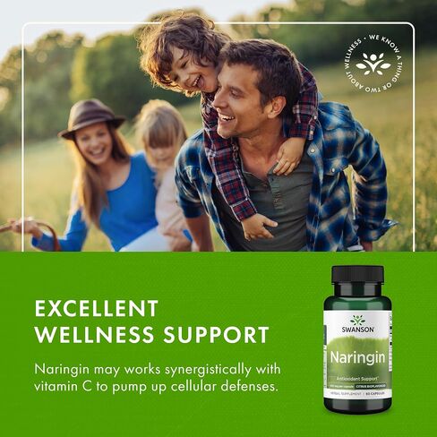 Swanson Naringin 500 Milligrams 60 Capsules in Saudi Arabia
