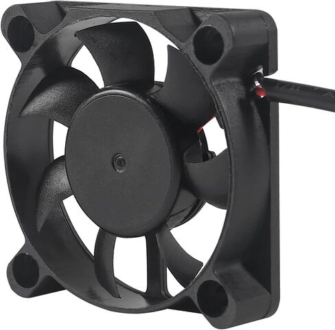 4pcs 50mm USB Brushless Cooling Fan 50mm x10mm DC 5V Quiet Cooling Fan 5010 Mini Computer Fan for Small Appliances Series Replacement (5010 5V USB) in Saudi Arabia