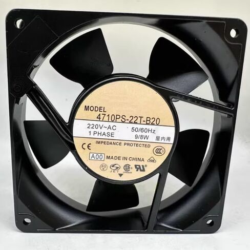 4710PS-22T-B20 AC 220V 9/8W 50/60 هرتز 120x120x25mm مروحة تبريد in Saudi Arabia