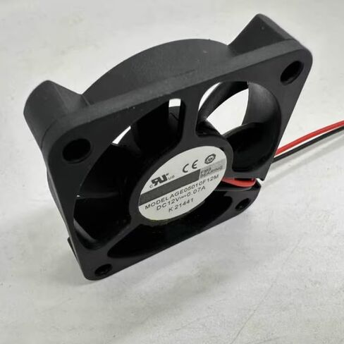 AGE05010F12M DC 12V 0.07A 50x50x10mm 2-Wire Cooling Fan in Saudi Arabia