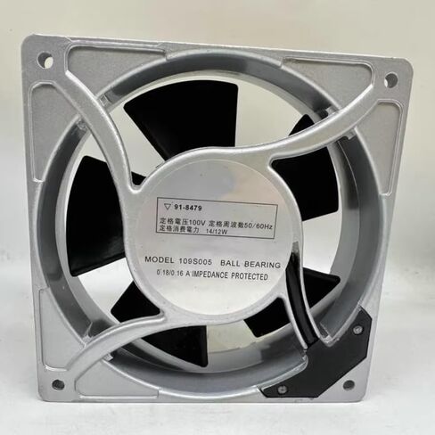 109S005 AC 100V 0.18/0.16A 14W/12W 120x120x38mm Cooling Fan in Saudi Arabia