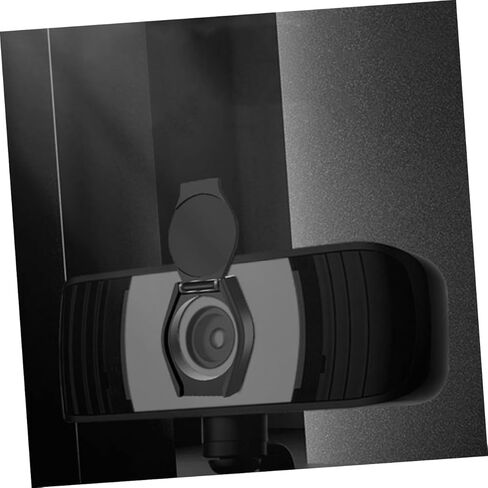 Gadpiparty 16 قطعة من غطاء كاميرا الويب المنزلق لحماية الخصوصية لأجهزة الكمبيوتر المحمولة والأجهزة اللوحية والهواتف الذكية سهلة الاستخدام وتصميم رفيع للغاية كتل تدخلات الكاميرا غطاء كاميرا ويب أسود منزلق in Kuwait