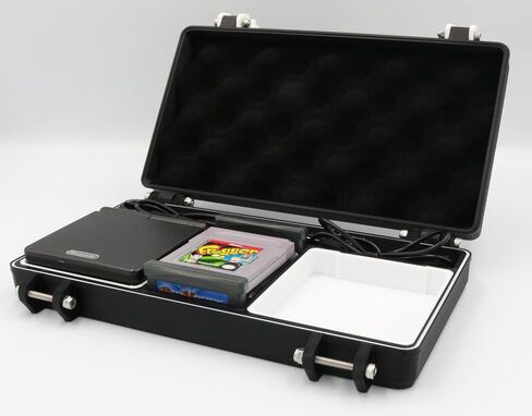 حقيبة حمل واقية متينة متوافقة مع Game Boy Advance SP لشخصين مع وسادة TPU قابلة للإزالة وحلقة دائرية لحماية النظام بالكامل in Kuwait