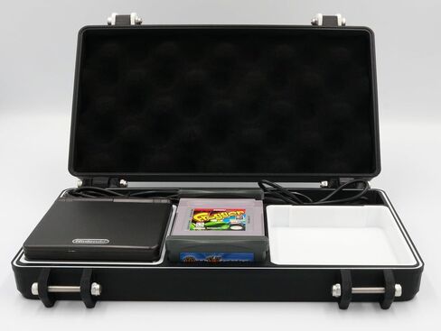 حقيبة حمل واقية متينة متوافقة مع Game Boy Advance SP لشخصين مع وسادة TPU قابلة للإزالة وحلقة دائرية لحماية النظام بالكامل in Kuwait
