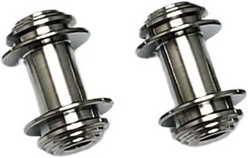 2 Sets Titanium Alloy Axis Lock Screw Replacements Fit for Bugout 535 Series, Mini Bugout 533 Series (Silver) in Saudi Arabia