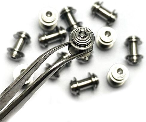 2 Sets Titanium Alloy Axis Lock Screw Replacements Fit for Bugout 535 Series, Mini Bugout 533 Series (Silver) in Saudi Arabia