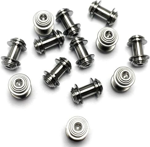 2 Sets Titanium Alloy Axis Lock Screw Replacements Fit for Bugout 535 Series, Mini Bugout 533 Series (Silver) in Saudi Arabia
