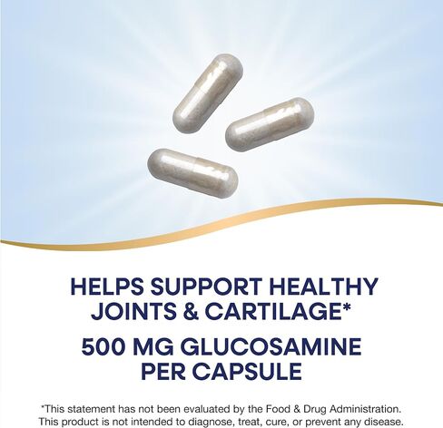 Nature's Way GS-500 Glucosamine Sulfate, Joint Health Support Supplement*, 240 Capsules in Saudi Arabia